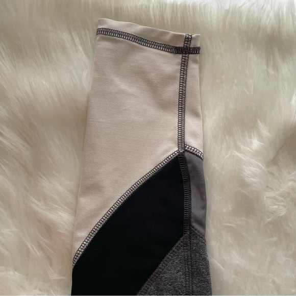 RBX: Sporty Color Block Full Length Workout Athletic Gym Tight Leggings Sz S 241 - Picture 6 of 6